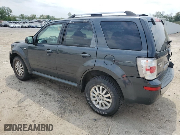 2009 Mercury Mariner Premier z VIN 4M2CU87G29KJ08344, wystawiony jako Copart lot #57113485 z przebiegiem 102 748 mil mil oraz Nie do naprawy • Non repairable. Historia ofert i sprzedaży dostępna na DreamBid. Obrazek 2.