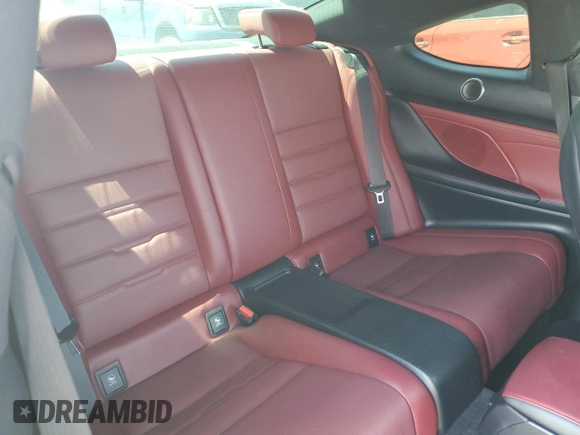 2015 Lexus RC 350 F Sport with VIN JTHHE5BC8F5002937, listed as a Copart auction lot 60566685 with 86,343 mi miles and Salvage title. Bid and sale history available at DreamBid. Image 10.