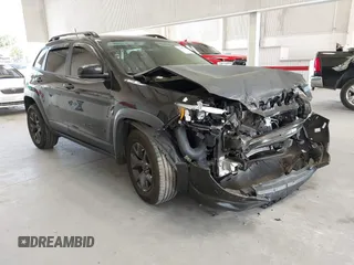 2020 Jeep Cherokee Latitude with VIN 1C4PJMCX6LD502696, listed as a IAAI auction lot 42596847 with 156,488 mi miles and . Bid and sale history available at DreamBid. Image 1.
