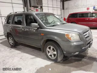 2007 Honda Pilot EX-L with VIN 5FNYF18757B001469, listed as a IAAI auction lot 41948004 with 341,770 mi miles. Bid and sale history available at carsss.com. Image 1.