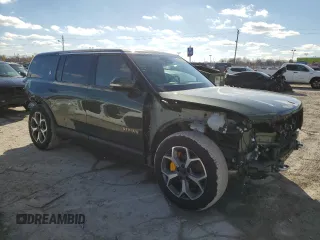 2023 Rivian R1S Adventure with VIN 7PDSGABA4PN027370, listed as a Copart auction lot 47967275 with 14,919 mi miles and Salvage Title. Bid and sale history available at carsss.com. Image 4.