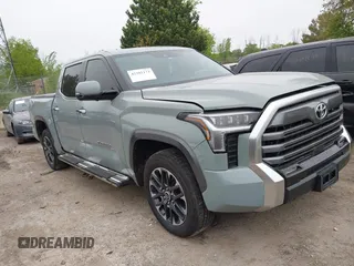 2024 Toyota Tundra Limited with VIN 5TFJA5DB0RX175315, listed as a IAAI auction lot 42381172 with 19,679 mi miles and . Bid and sale history available at DreamBid. Image 1.