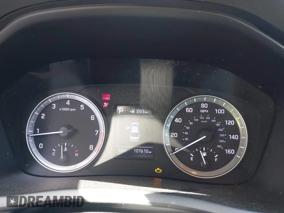 2019 Hyundai Sonata SE with VIN 5NPE24AF6KH782482, listed as a IAAI auction lot 41994023 with 107,610 mi miles and . Bid and sale history available at carsss.com. Image 7.