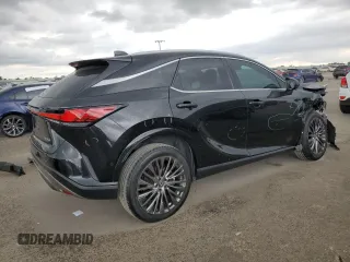 2023 Lexus RX with VIN 2T2BAMBA0PC004838, listed as a Copart auction lot 70734044 with 11,243 mi miles and Salvage Title. Bid and sale history available at carsss.com. Image 3.