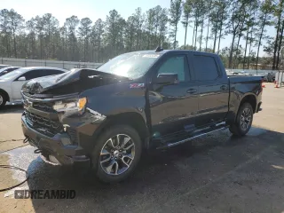 2023 Chevrolet Silverado 1500 RST with VIN 1GCUDEE8XPZ126146, listed as a Copart auction lot 46550535 with 46,492 mi miles and Salvage Title. Bid and sale history available at DreamBid. Image 1.