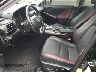2018 Lexus IS with VIN JTHBA1D2XJ5073905, listed as a Copart auction lot 45915575 with 73,075 mi miles and Salvage Title. Bid and sale history available at carsss.com. Image 7.