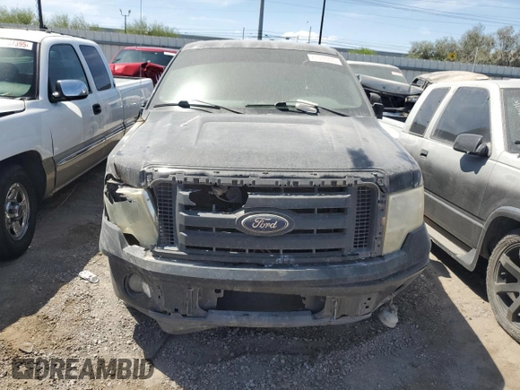 2010 Ford F-150 XL with VIN 1FTEX1CW7AFA12927, listed as a Copart auction lot 41544835 with 240,143 mi miles and Salvage Title. Bid and sale history available at carsss.com. Image 5.
