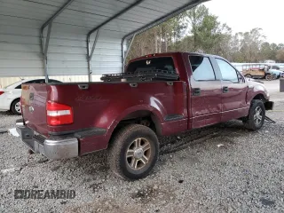 2006 Ford F-150 XLT with VIN 1FTPW04576KC53736, listed as a Copart auction lot 82141344 with 252,185 mi miles and Salvage Title. Bid and sale history available at carsss.com. Image 3.