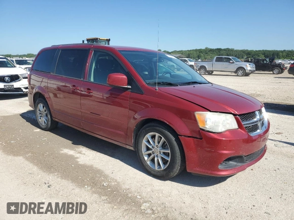 2014 Dodge Grand Caravan SXT z VIN 2C4RDGCG8ER103869, wystawiony jako Copart lot #61835365 z przebiegiem 193 139 mil mil oraz Czysty tytuł • Clean title. Historia ofert i sprzedaży dostępna na DreamBid. Obrazek 4.
