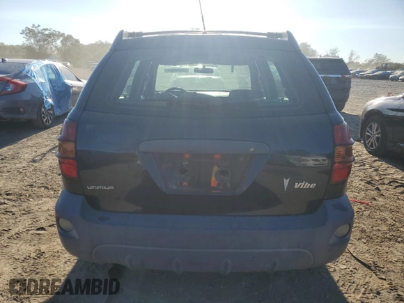 2004 Pontiac Vibe with VIN 5Y2SL62894Z436921, listed as a Copart auction lot 76943084 with 178,027 mi miles and Non Repairable. Bid and sale history available at carsss.com. Image 6.