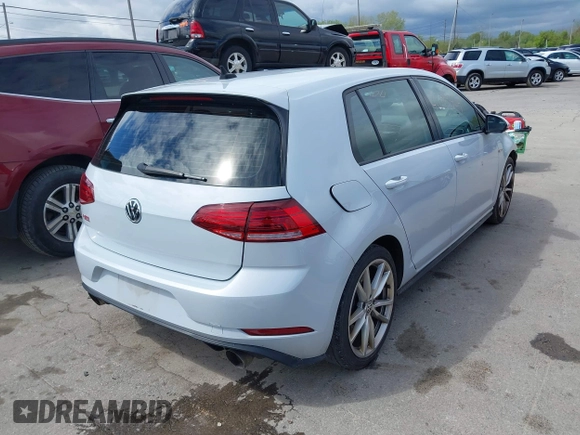 2019 Volkswagen GTI S z VIN 3VW5T7AU8KM038287, wystawiony jako IAAI lot #42189424 z przebiegiem 62 098 mil mil oraz . Historia ofert i sprzedaży dostępna na DreamBid. Obrazek 4.