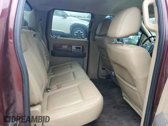 2010 Ford F-150 XL with VIN 1FTFW1EV3AFC86735, listed as a Copart auction lot 61460825 with 190,144 mi miles and Clean title. Bid and sale history available at DreamBid. Image 10.