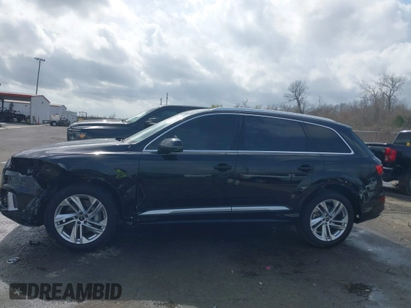 2023 Audi Q7 Premium Plus with VIN WA1LXBF74PD000475, listed as a IAAI auction lot 41559628 with 26,452 mi miles. Bid and sale history available at carsss.com. Image 14.