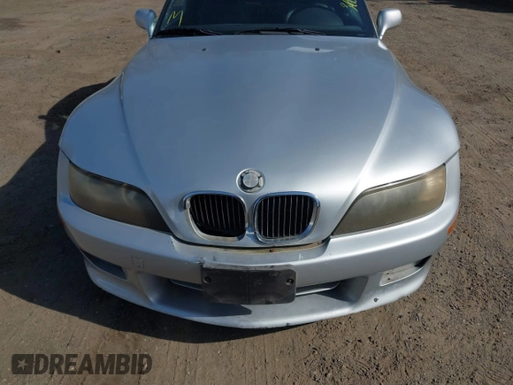 2000 BMW Z3 2.8 with VIN 4USCH3343YLF43582, listed as a IAAI auction lot 41754289 with 70,262 mi miles and . Bid and sale history available at DreamBid. Image 6.
