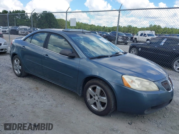 2005 Pontiac G6 GT with VIN 1G2ZH528954151407, listed as a IAAI auction lot 39966969 with 1 mi miles. Bid and sale history available at carsss.com. Image 1.