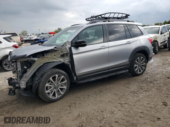 2020 Honda Passport Touring z VIN 5FNYF8H99LB007974, wystawiony jako Copart lot #73155104 z przebiegiem 15 626 mil mil oraz Szkoda całkowita • Salvage title. Historia ofert i sprzedaży dostępna na DreamBid. Obrazek 1.