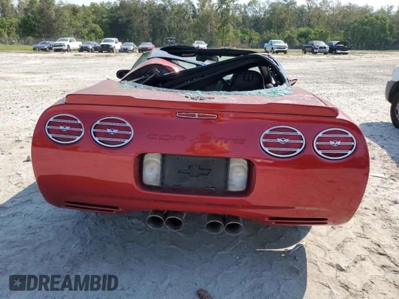 2004 Chevrolet Corvette with VIN 1G1YY22GX45114770, listed as a Copart auction lot 74711824 with 24,104 mi miles and Salvage Title. Bid and sale history available at carsss.com. Image 6.