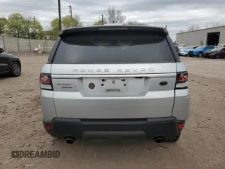 2017 Land Rover Range Rover Sport with VIN SALWR2FE4HA124351, listed as a Copart auction lot 53624455 with Not Provided miles and Salvage Title. Bid and sale history available at DreamBid. Image 6.
