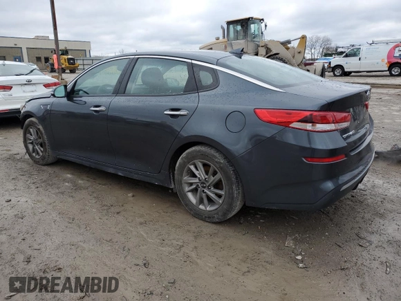 2020 Kia Optima LX with VIN 5XXGT4L33LG382871, listed as a Copart auction lot 47753285 with 111,090 mi miles and Salvage Title. Bid and sale history available at carsss.com. Image 2.