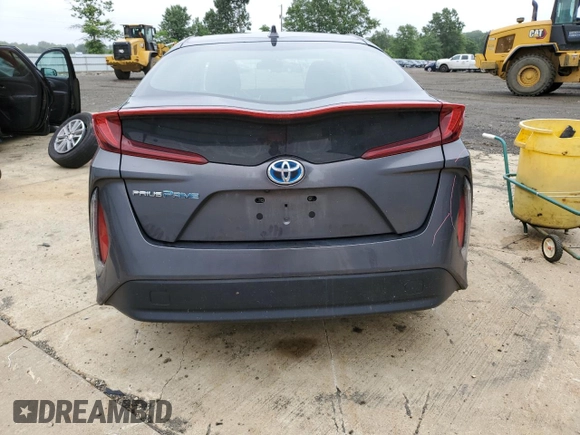 2022 Toyota Prius LE with VIN JTDKAMFP7N3226916, listed as a Copart auction lot 59360745 with 117,630 mi miles and Salvage title. Bid and sale history available at DreamBid. Image 6.