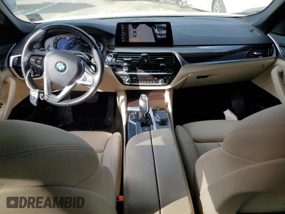 2019 BMW 5 Series 530i with VIN WBAJA5C58KWA57892, listed as a Copart auction lot 48754435 with 74,991 mi miles and Salvage Title. Bid and sale history available at DreamBid. Image 8.
