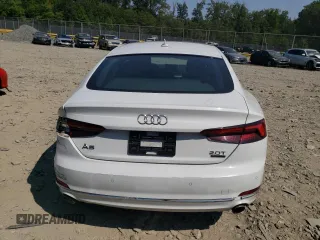 2018 Audi A5 Sportback Premium Plus with VIN WAUBNCF57JA026635, listed as a Copart auction lot 65127943 with 61,829 mi miles. Bid and sale history available at carsss.com. Image 6.