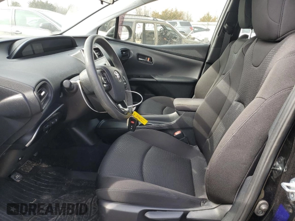 2020 Toyota Prius LE with VIN JTDL9RFU0L3018258, listed as a Copart auction lot 48547865 with 116,591 mi miles and Salvage Title. Bid and sale history available at DreamBid. Image 7.