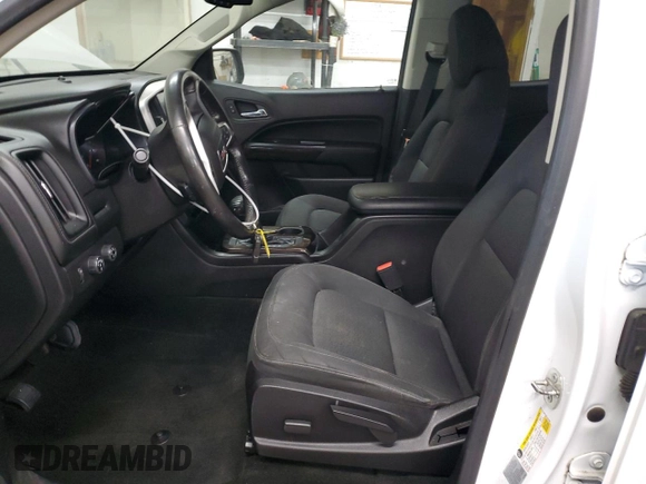 2015 GMC Canyon 4WD SLE with VIN 1GTG6BE32F1261399, listed as a Copart auction lot 43572805 with 145,113 mi miles and Salvage Title. Bid and sale history available at carsss.com. Image 7.