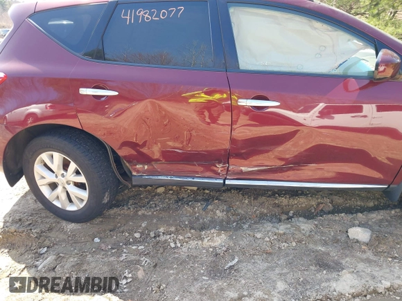 2011 Nissan Murano LE z VIN JN8AZ1MW8BW177494, wystawiony jako IAAI lot #41982077 z przebiegiem 78 212 mil mil oraz . Historia ofert i sprzedaży dostępna na DreamBid. Obrazek 6.