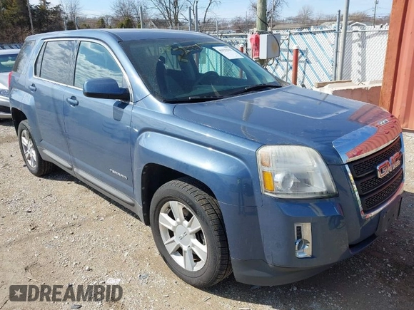 2012 GMC Terrain SLE-1 with VIN 2GKALMEK1C6201399, listed as a IAAI auction lot 41923221 with 146,535 mi miles and . Bid and sale history available at carsss.com. Image 1.