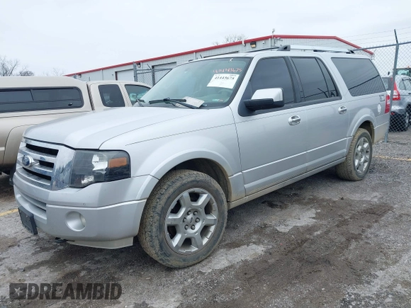2013 Ford Expedition Max Limited with VIN 1FMJK2A59DEF54632, listed as a IAAI auction lot 41443675 with 197,270 mi miles and . Bid and sale history available at DreamBid. Image 2.