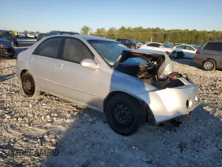 2006 Kia Spectra EX with VIN KNAFE121265371337, listed as a Copart auction lot 75682694 with 252,070 mi miles and Salvage Title. Bid and sale history available at carsss.com. Image 4.