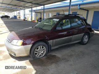 2000 Subaru Legacy Outback z VIN 4S3BH6654Y7673397, wystawiony jako Copart lot #57311615 z przebiegiem 149 424 mil mil oraz Szkoda całkowita • Salvage title. Historia ofert i sprzedaży dostępna na DreamBid. Obrazek 1.
