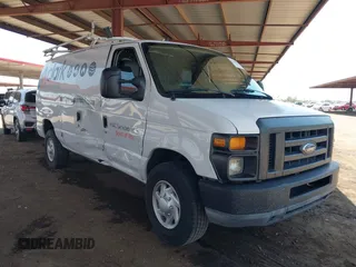 2009 Ford Econoline Cargo with VIN 1FTNE24WX9DA69382, listed as a IAAI auction lot 42490036 with 275,730 mi miles and . Bid and sale history available at DreamBid. Image 1.