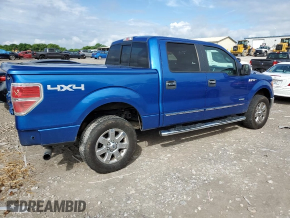2013 Ford F-150 XL with VIN 1FTFW1ET4DKE90681, listed as a Copart auction lot 56385965 with 165,328 mi miles and Salvage title. Bid and sale history available at DreamBid. Image 3.
