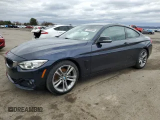 2015 BMW 4 Series 428i with VIN WBA3N3C52FK232570, listed as a Copart auction lot 49392085 with 91,342 mi miles and Salvage Title. Bid and sale history available at carsss.com. Image 1.