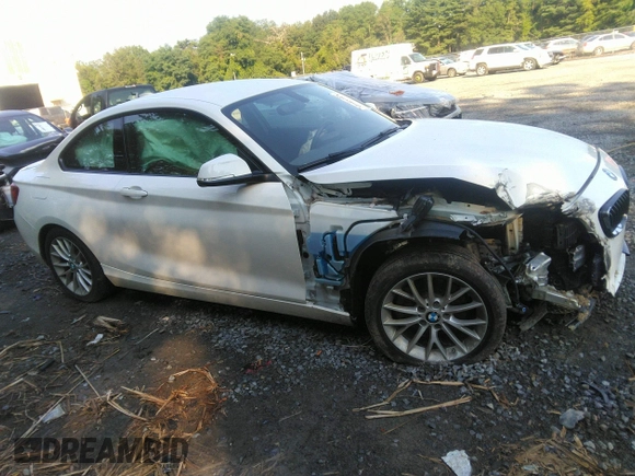 2016 BMW 2 Series 228i xDrive with VIN WBA1G9C55GV726460, listed as a IAAI auction lot 39985264 with 48,379 mi miles. Bid and sale history available at carsss.com. Image 13.