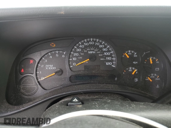 2005 Chevrolet Tahoe LT z VIN 1GNEC13T45J204205, wystawiony jako Copart lot #58231285 z przebiegiem 269 966 mil mil oraz Czysty tytuł • Clean title. Historia ofert i sprzedaży dostępna na DreamBid. Obrazek 9.