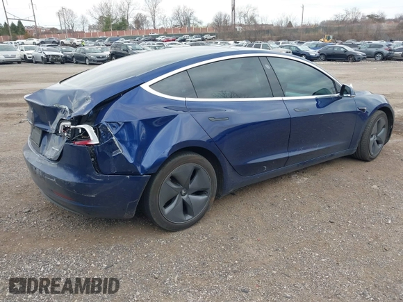 2018 Tesla Model 3 Long Range Battery with VIN 5YJ3E1EB2JF056166, listed as a IAAI auction lot 41847972 with 126,126 mi miles and . Bid and sale history available at DreamBid. Image 4.