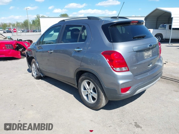 2020 Chevrolet Trax LT with VIN 3GNCJLSBXLL322296, listed as a IAAI auction lot 42030809 with 51,367 mi miles and . Bid and sale history available at DreamBid. Image 3.