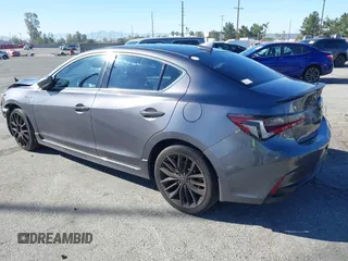 2019 Acura ILX w/Premium/A-Spec Pkg with VIN 19UDE2F82KA006344, listed as a IAAI auction lot 41496063 with 87,498 mi miles. Bid and sale history available at carsss.com. Image 3.