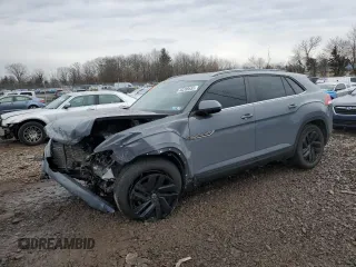 2022 Volkswagen Atlas SE z VIN 1V2KE2CA4NC203892, wystawiony jako Copart lot #46298655 z przebiegiem 39 820 mil mil oraz Szkody całkowita. Historia ofert i sprzedaży dostępna na DreamBid. Obrazek 1.