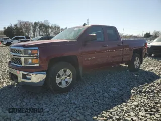 2015 Chevrolet Silverado 1500 LT with VIN 1GCVKREC6FZ228080, listed as a Copart auction lot 47875585 with 144,141 mi miles and Clean Title. Bid and sale history available at carsss.com. Image 1.