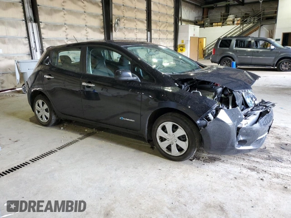2015 Nissan LEAF SV with VIN 1N4AZ0CP2FC300672, listed as a Copart auction lot 73768753 with 55,976 mi miles. Bid and sale history available at carsss.com. Image 4.