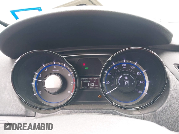 2013 Hyundai Sonata GLS with VIN 5NPEB4AC8DH659310, listed as a IAAI auction lot 42072514 with 115,613 mi miles and . Bid and sale history available at DreamBid. Image 7.