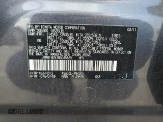 2011 Toyota RAV4 Sport with VIN JTMRF4DV7B5045865, listed as a Copart auction lot 65627905 with 199,707 mi miles and Clean title. Bid and sale history available at DreamBid. Image 13.
