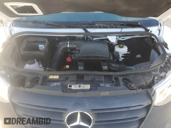 2022 Mercedes-Benz Sprinter Cargo with VIN W1Y40CHY0NT105586, listed as a Copart auction lot 88875675 with 12,066 mi miles and Salvage Title. Bid and sale history available at carsss.com. Image 11.