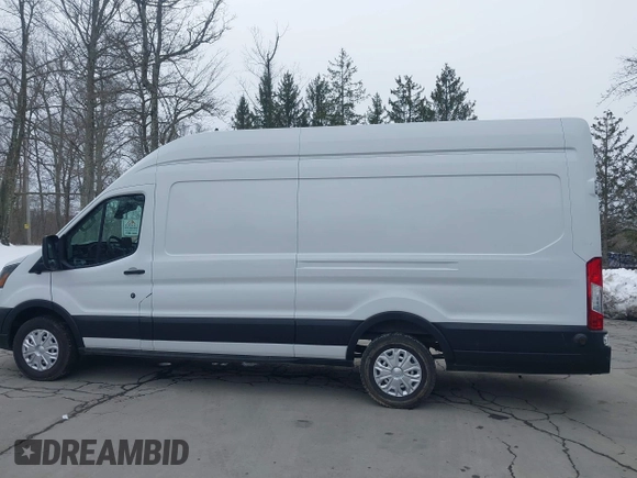 2020 Ford Transit Cargo with VIN 1FTBW3XG0LKB42773, listed as a IAAI auction lot 41564980 with 57,124 mi miles and . Bid and sale history available at carsss.com. Image 14.