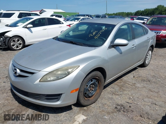 2010 Mazda 6 i Sport with VIN 1YVHZ8BH8A5M54764, listed as a IAAI auction lot 42679863 with 189,869 mi miles and . Bid and sale history available at DreamBid. Image 2.