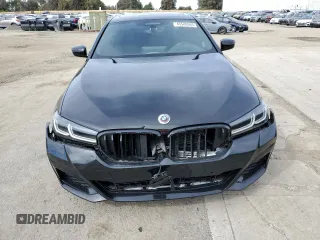 2023 BMW 5 Series M550i xDrive with VIN WBA13BK0XPCM98878, listed as a Copart auction lot 45580685 with 10,866 mi miles and Salvage title. Bid and sale history available at DreamBid. Image 5.